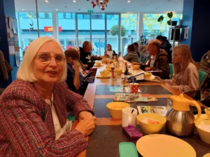 Raadslid Jeltsje van der Schaar van Heerenveen Lokaal te gast bij Popup Heerenveen