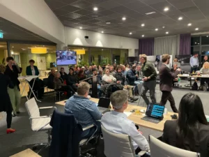 Inwoners Oude en Nieuwehorne bij raadsvergadering Gemeente Heerenveen