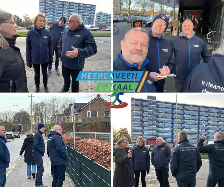 Heerenveen Lokaal doet aan wijk - en dorpsbezoeken