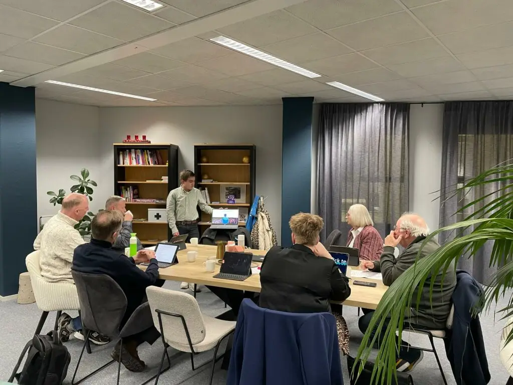 heerenveen lokaal fractie vergadering