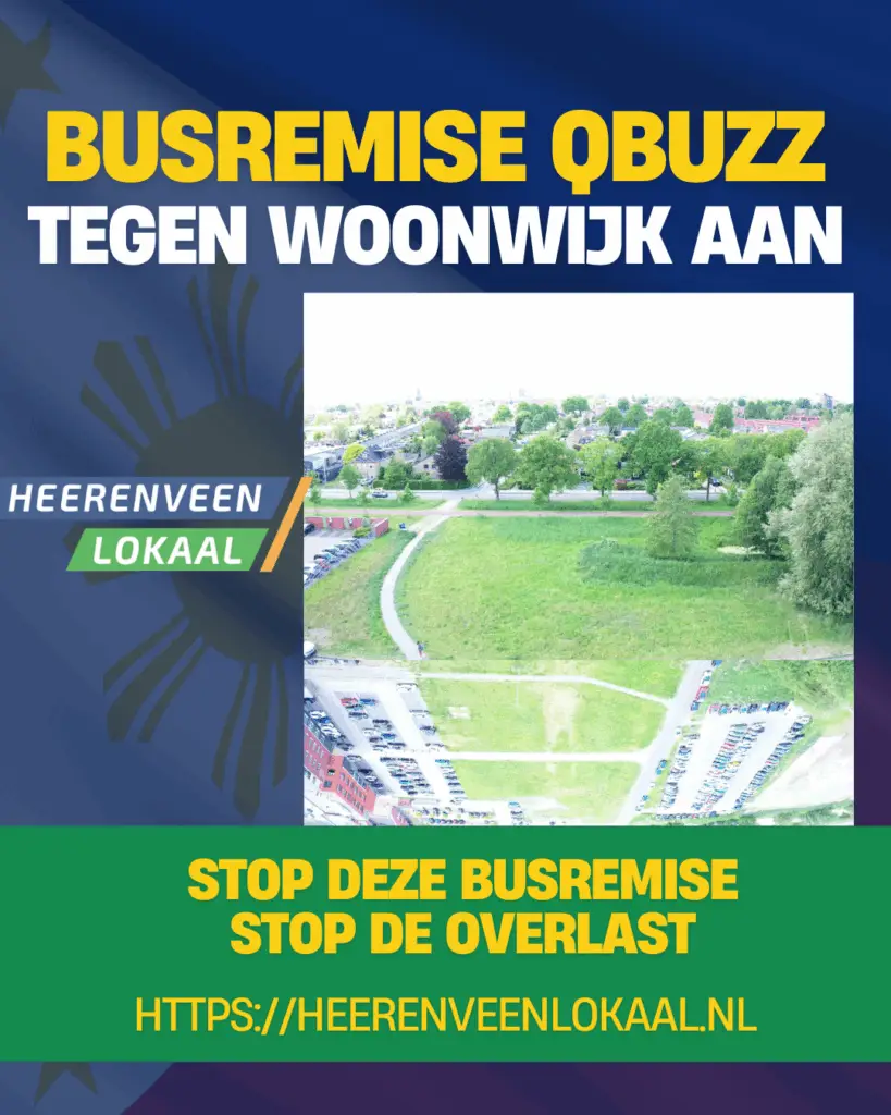 Heerenveen Lokaal Qbuzz busremise