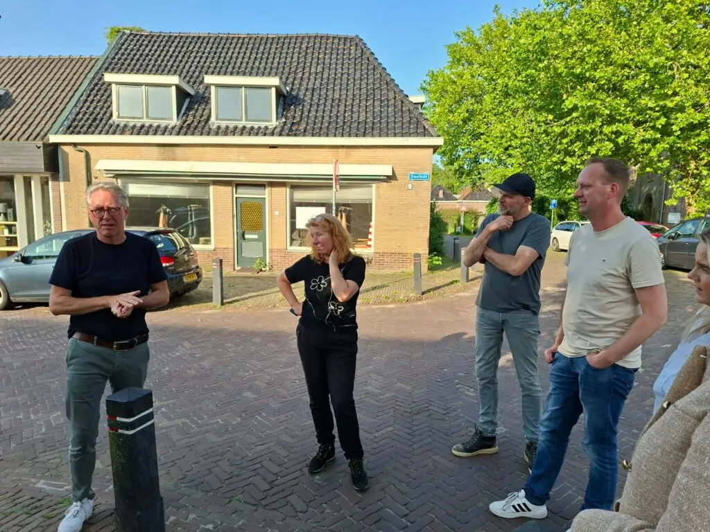 Heerenveen Lokaal aanwezig bij Dorpswandeling Aldeboarn