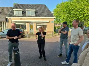Heerenveen Lokaal aanwezig bij Dorpswandeling Aldeboarn