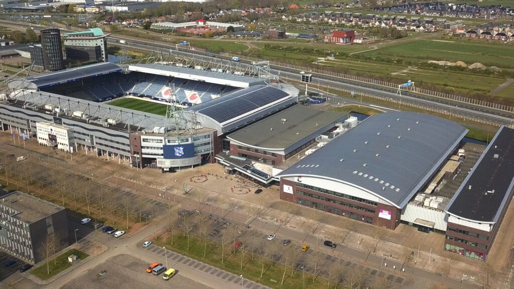 Luchtfoto Sportstad Heerenveen
