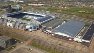 Luchtfoto Sportstad Heerenveen