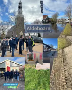 Wijschouw Aldeboarn fotocollage