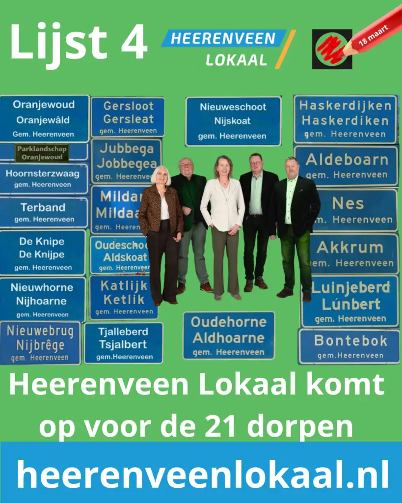 Heerenveen Lokaal voor sterke dorpen