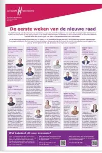 Nieuwe raadsleden groot heerenveen